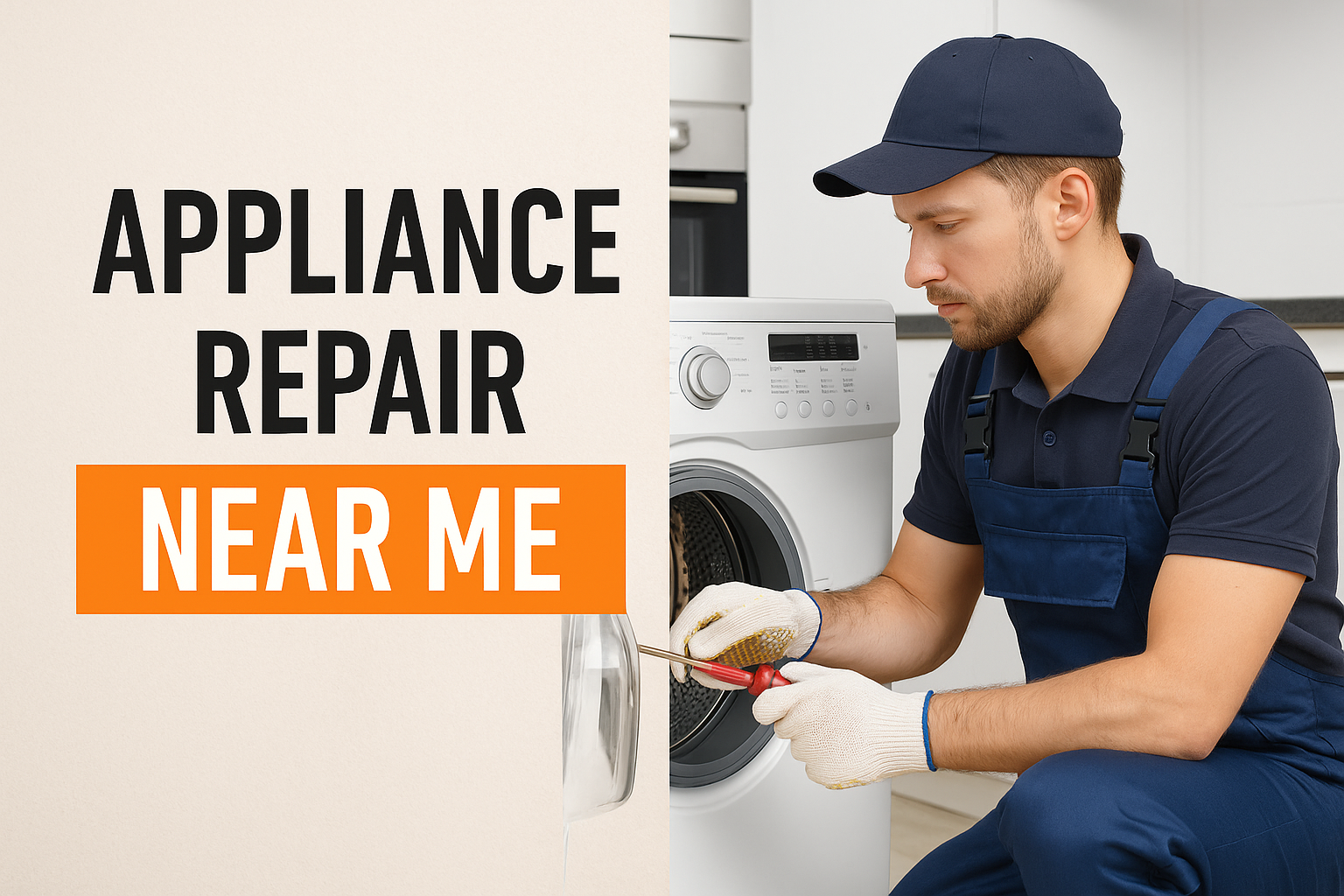 Appliance Repair Near Me – Fast, Local & Reliable Service